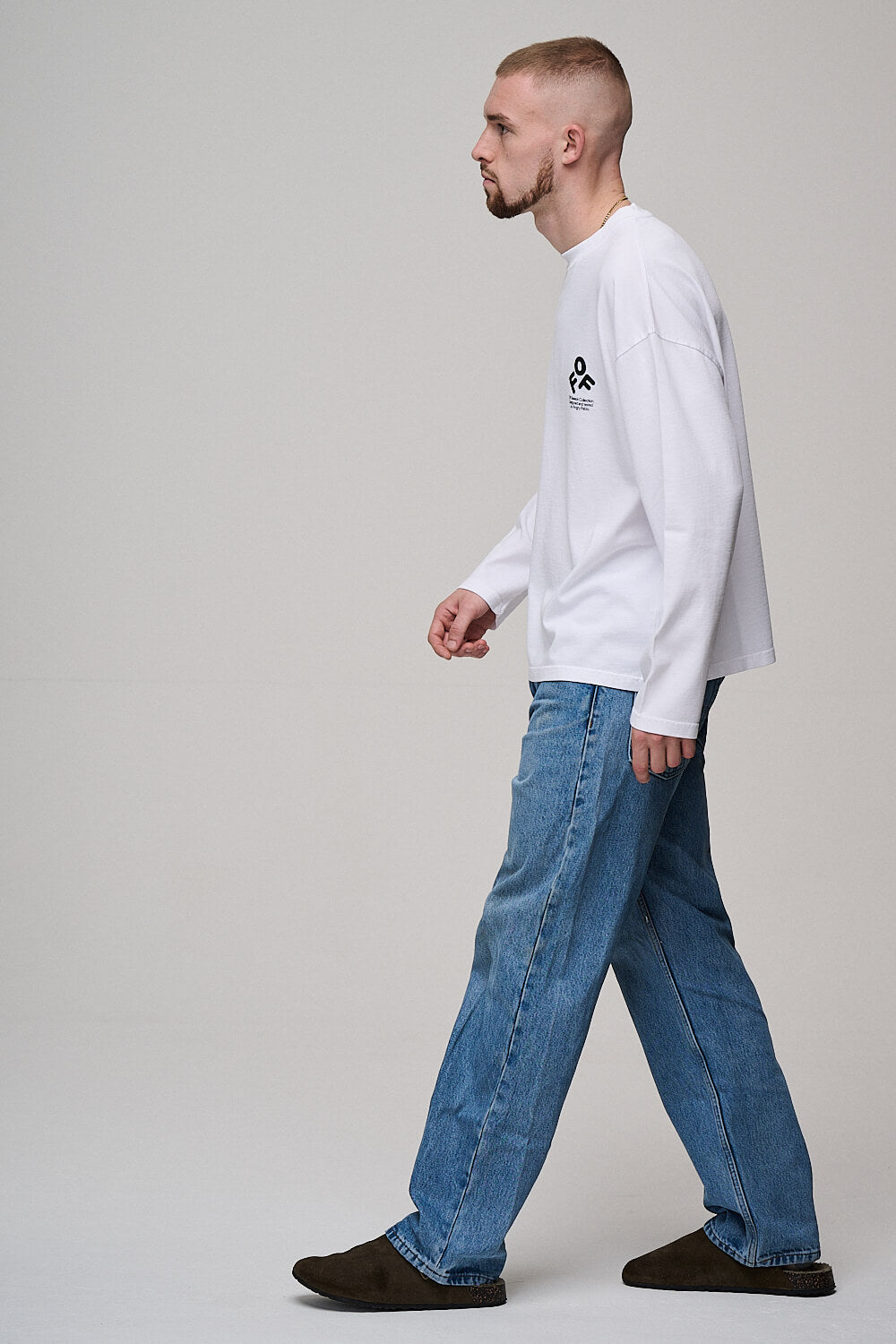 Off-Season Heavy Long Sleeve Tee | White