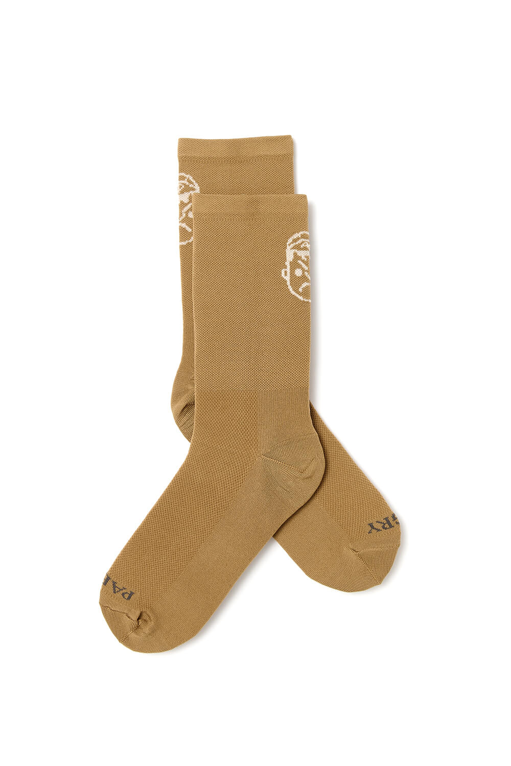High Top Classic Brown Cycling Socks