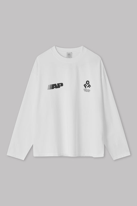 Off-Season Heavy Long Sleeve Tee | White