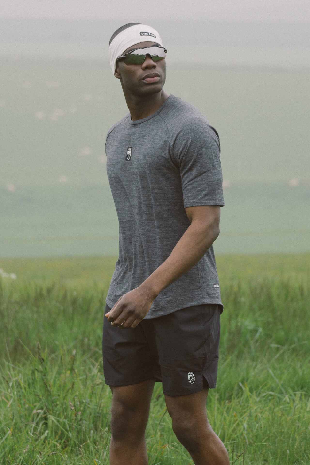 Short Sleeve Running Tee | Graphite