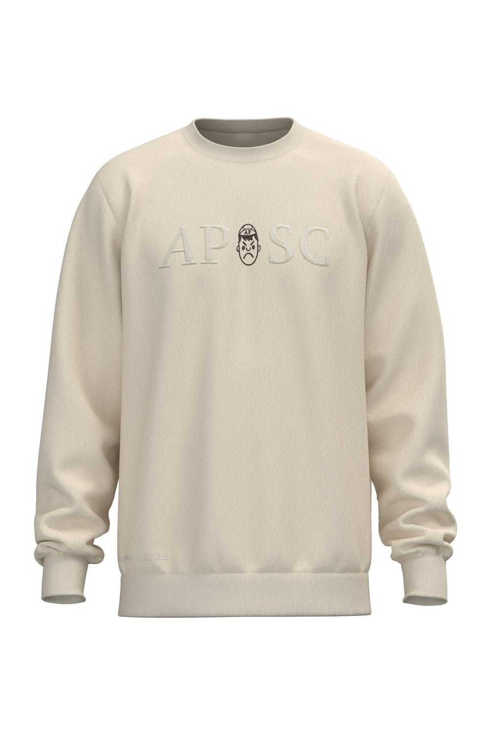 Angry Pablo Social Club Sweatshirt / Cream