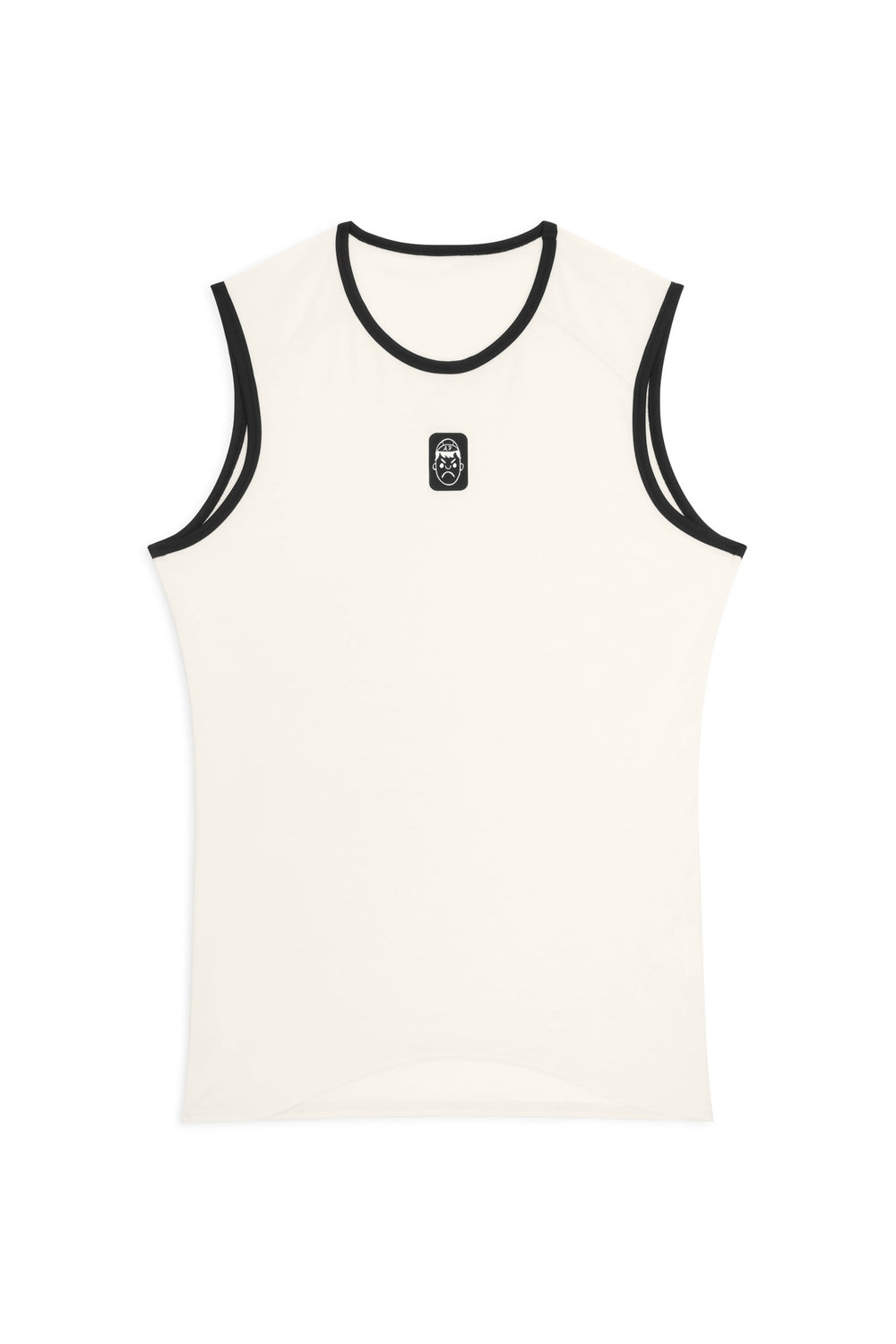 Sleeveless Cycling Base Layer | White Sand