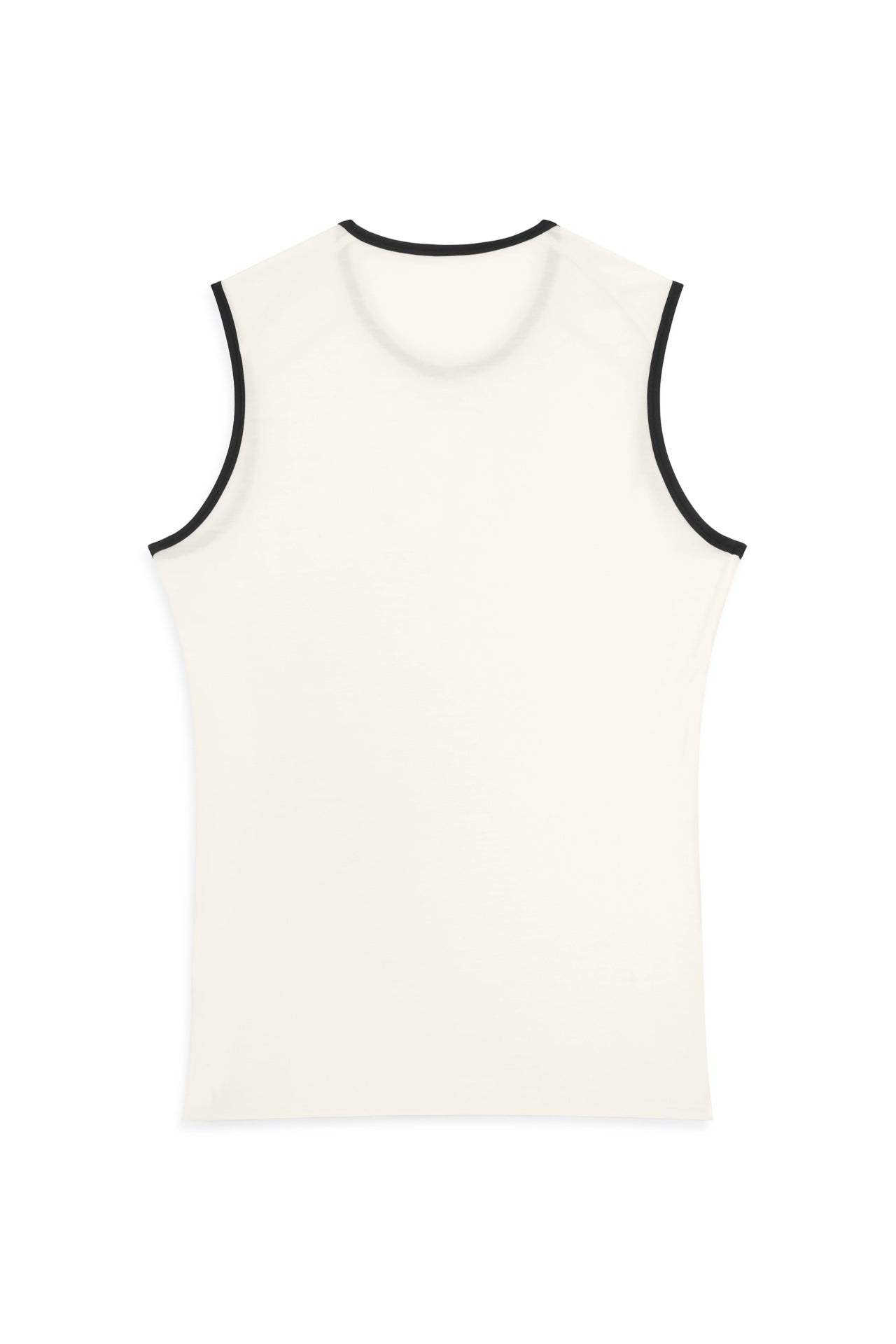 Sleeveless Cycling Base Layer | White Sand