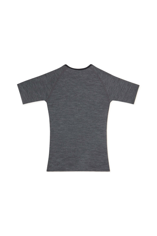 Wool Cycling Base Layer [Short Sleeve] | Graphite