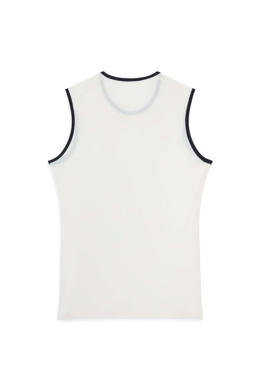 Wool Cycling Base Layer | White Sand