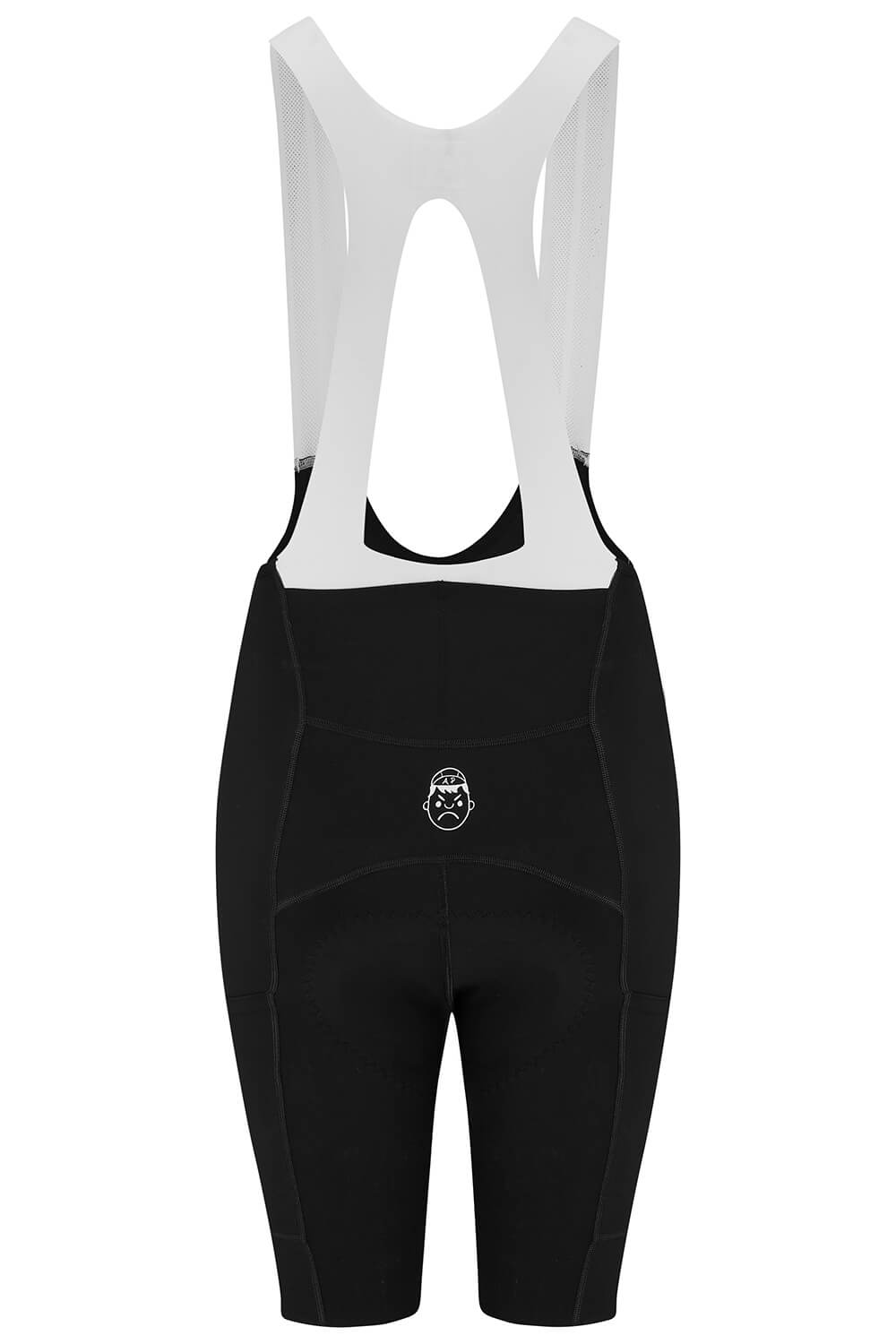 Women's Cargo Bib Shorts // Black