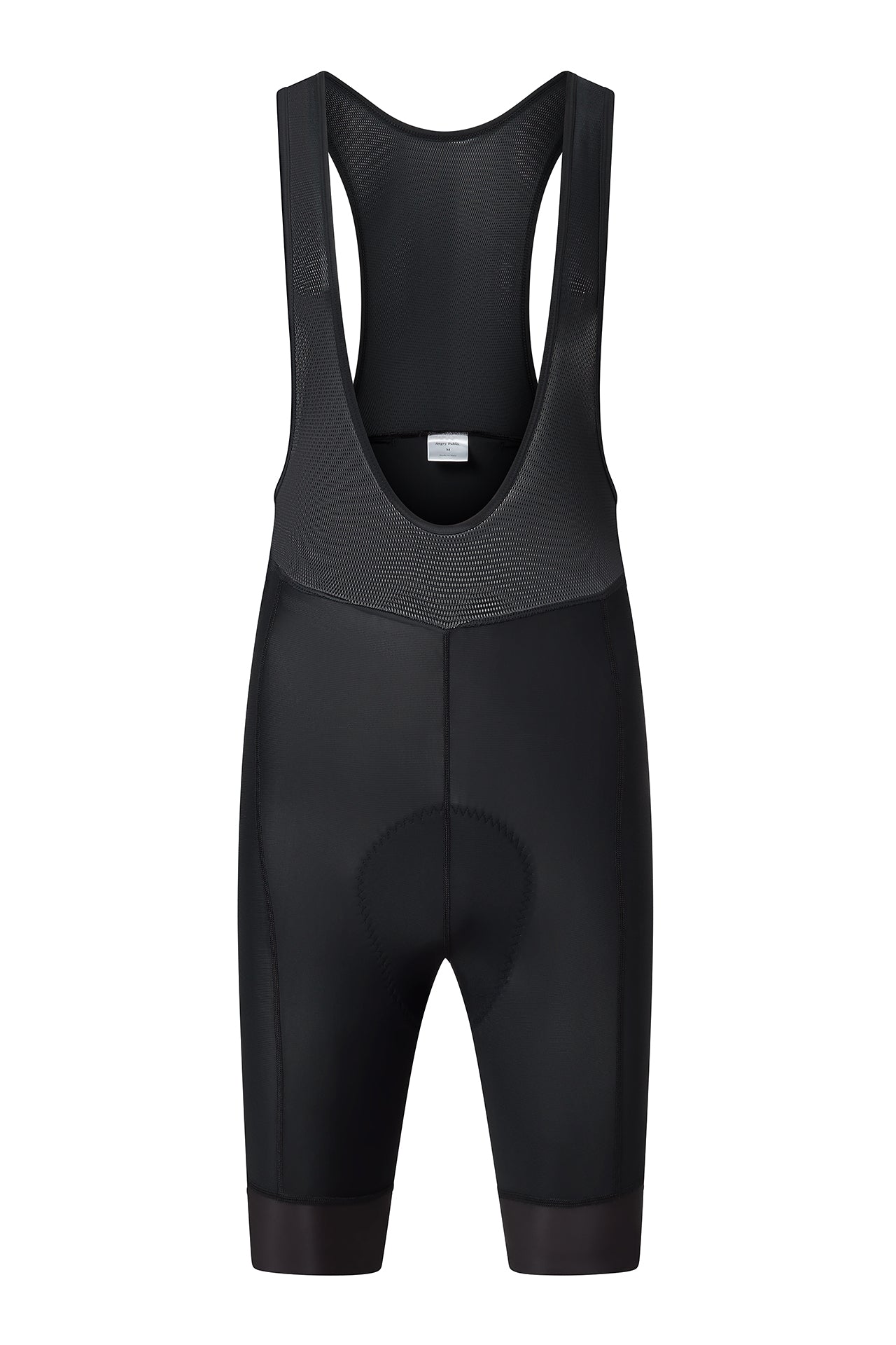 EarthTone Men's Bib Shorts // Black [Black Graphic]