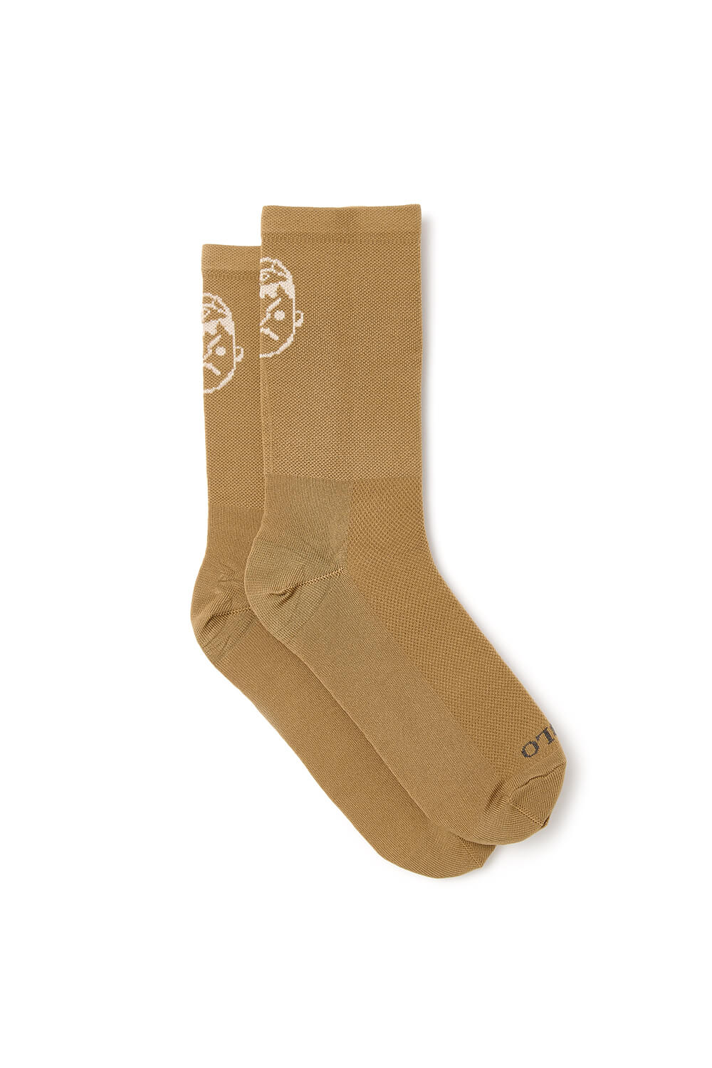 High Top Classic Cycling Socks // Brown