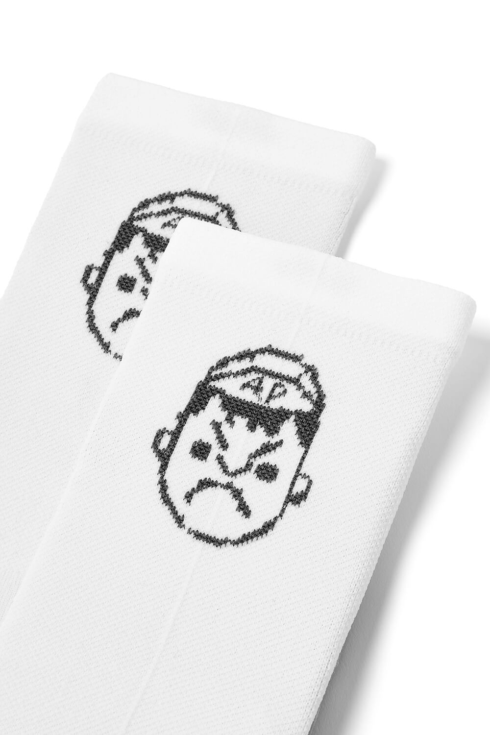 High Top Classic Cycling Socks // White