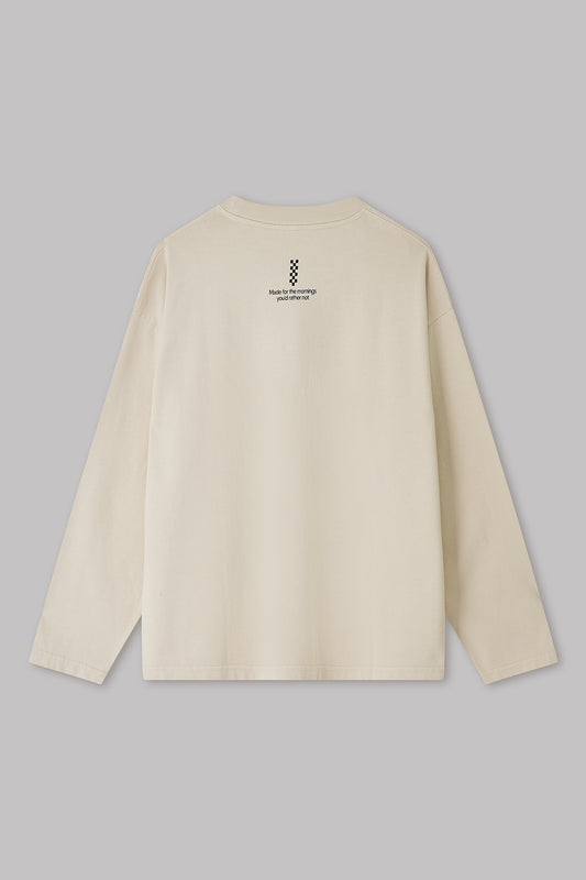Off-Season Heavy Long Sleeve Tee | Sand