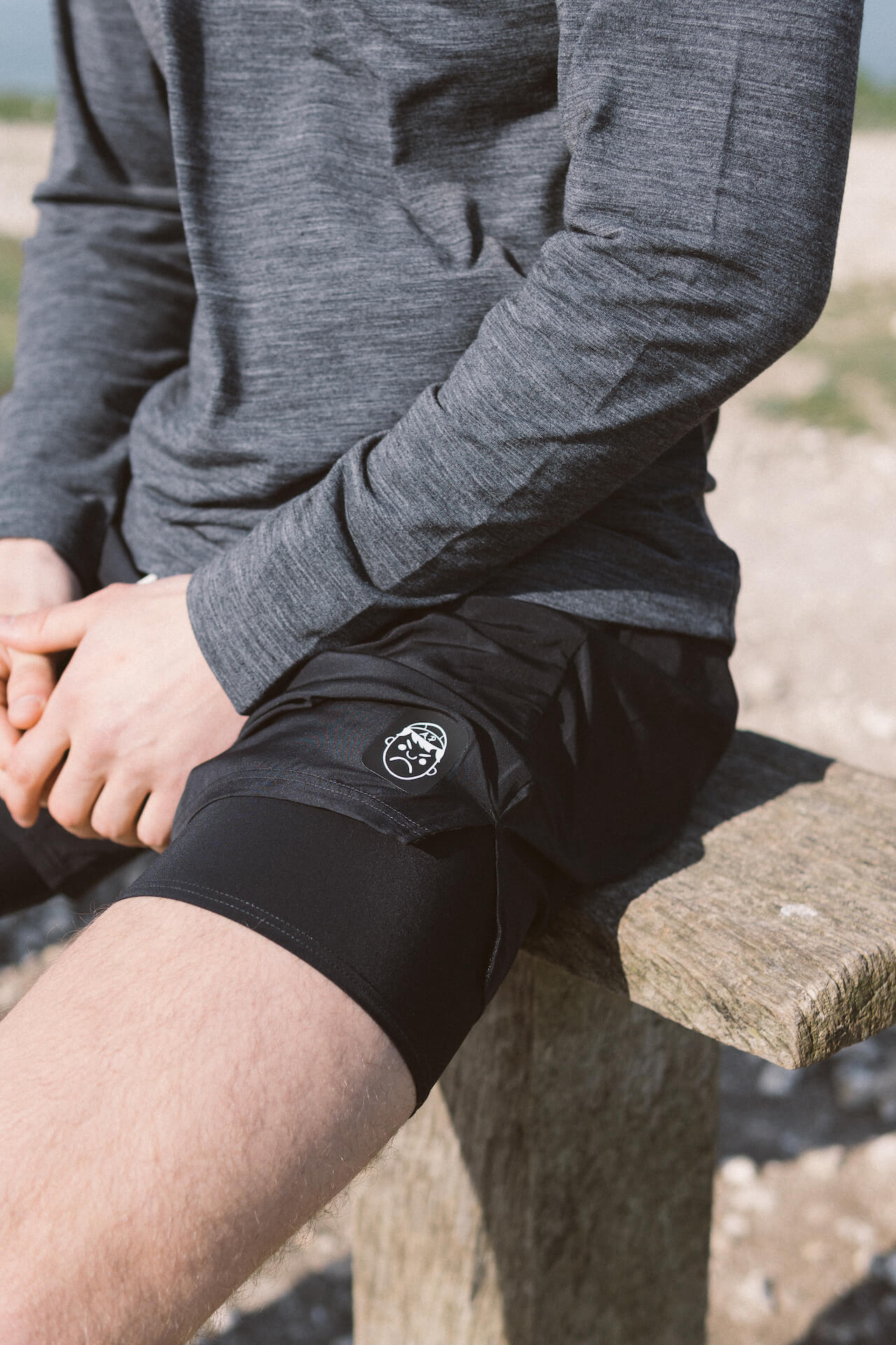 EarthTone Workout Shorts / Black