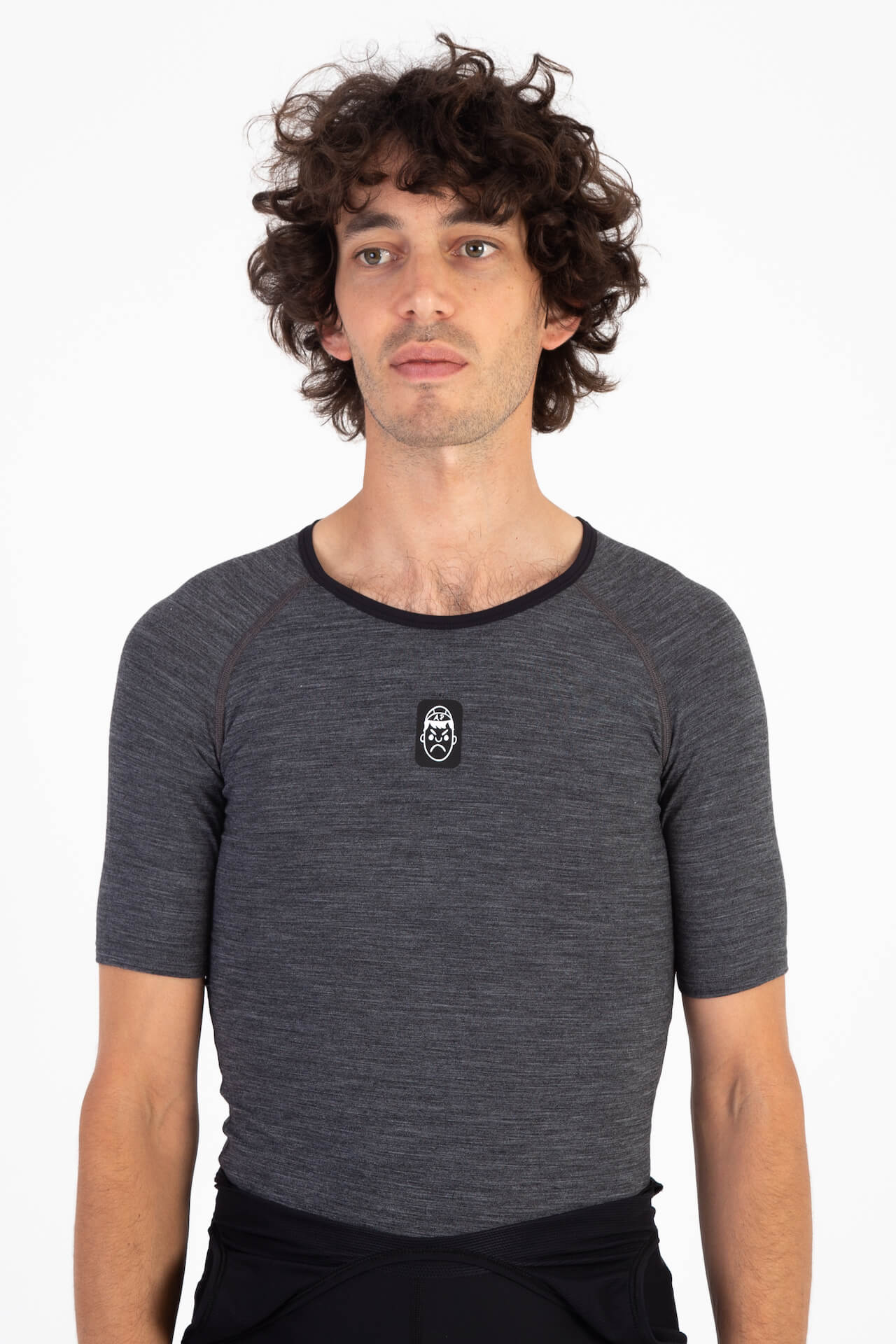 EarthTone Short Sleeve Undervest / Graphite