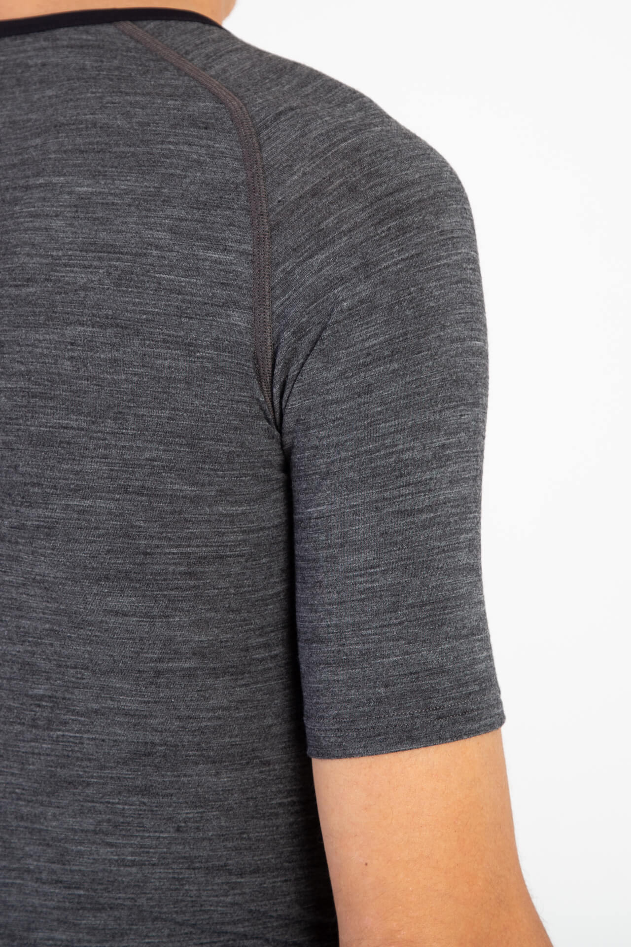 EarthTone Short Sleeve Undervest / Graphite