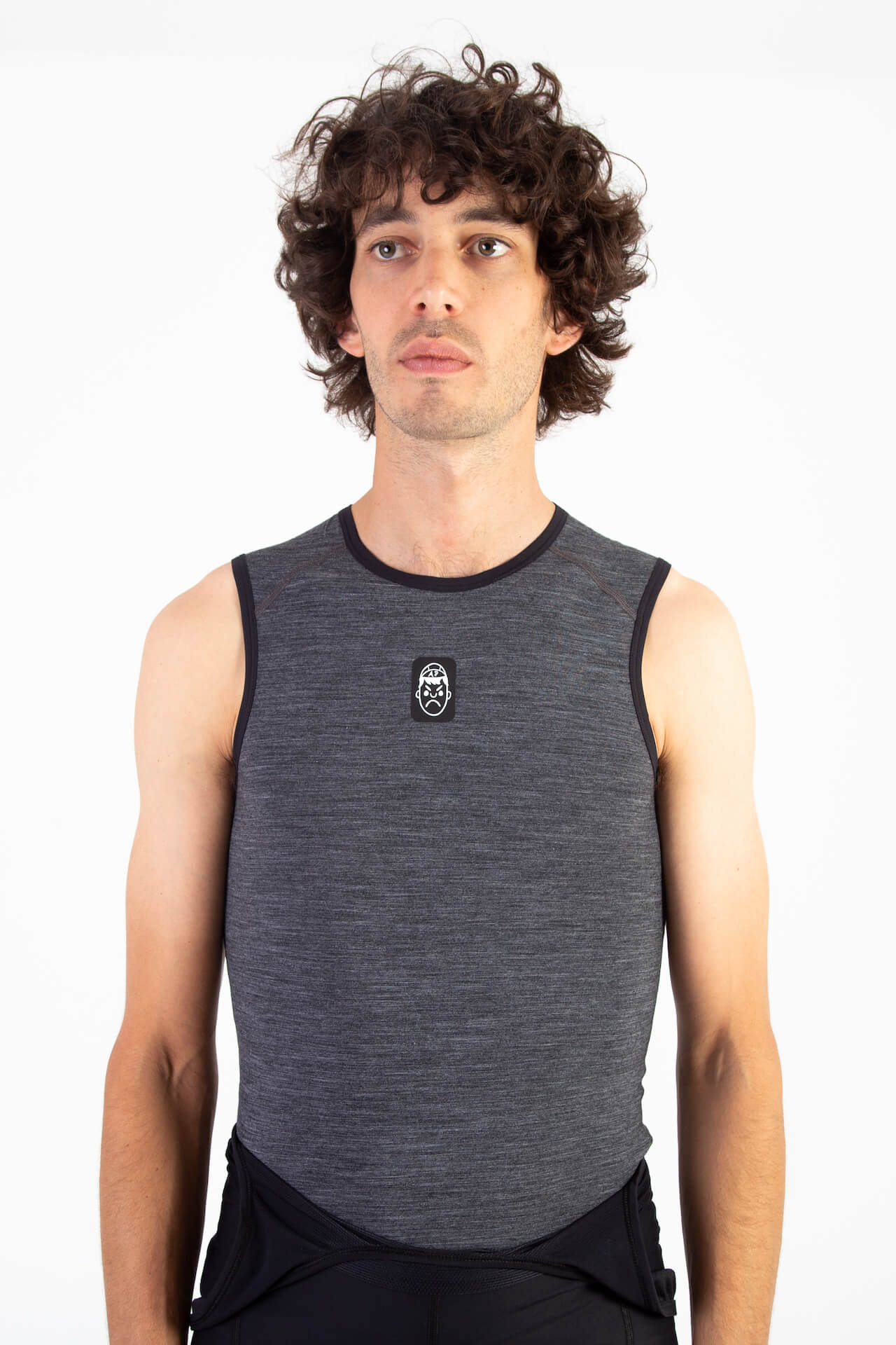 Sleeveless Cycling Base Layer | Graphite